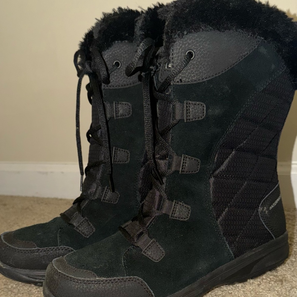 Columbia Black Winter & Rain Boots